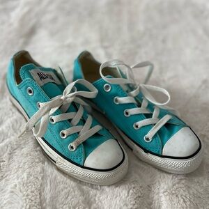 Unisex Bright Teal Chuck All Stars